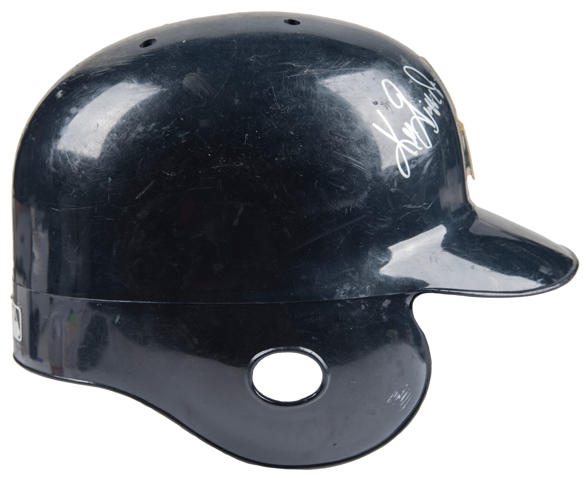 Seattle Mariners Game Used Batting Helmet Seattle Pilots Throwback Brewers