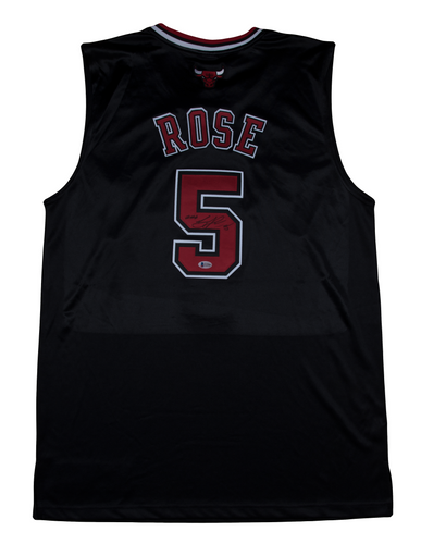 Jalen Rose Autographed Chicago Bulls Jersey
