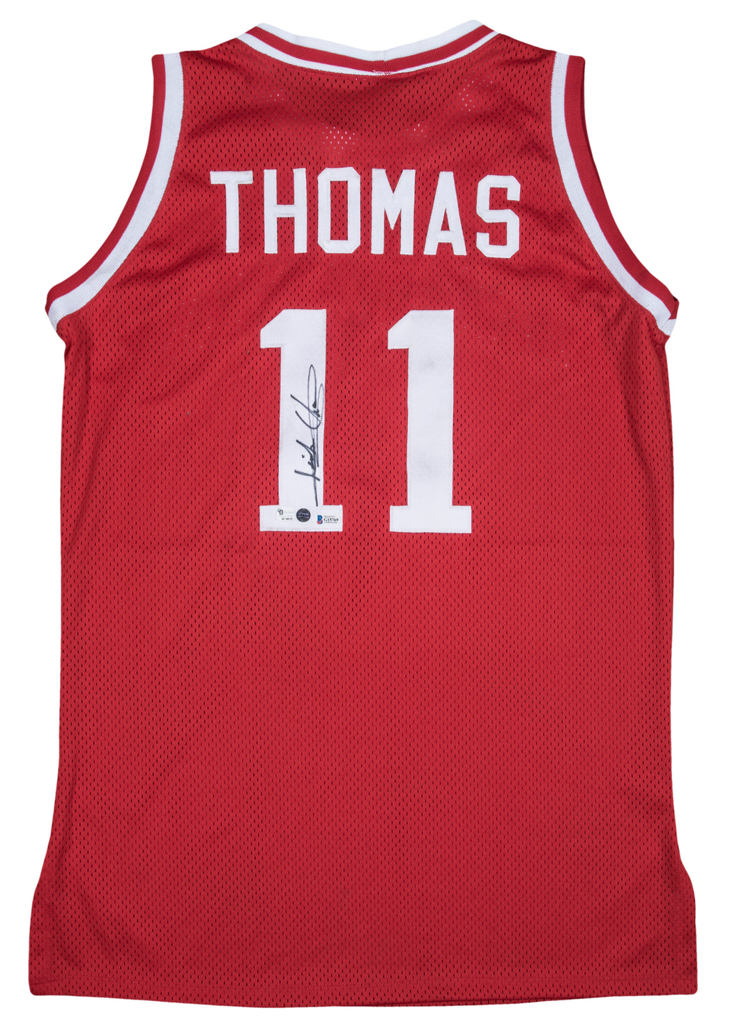 Isiah Thomas Autographed Indiana Hoosiers Jersey