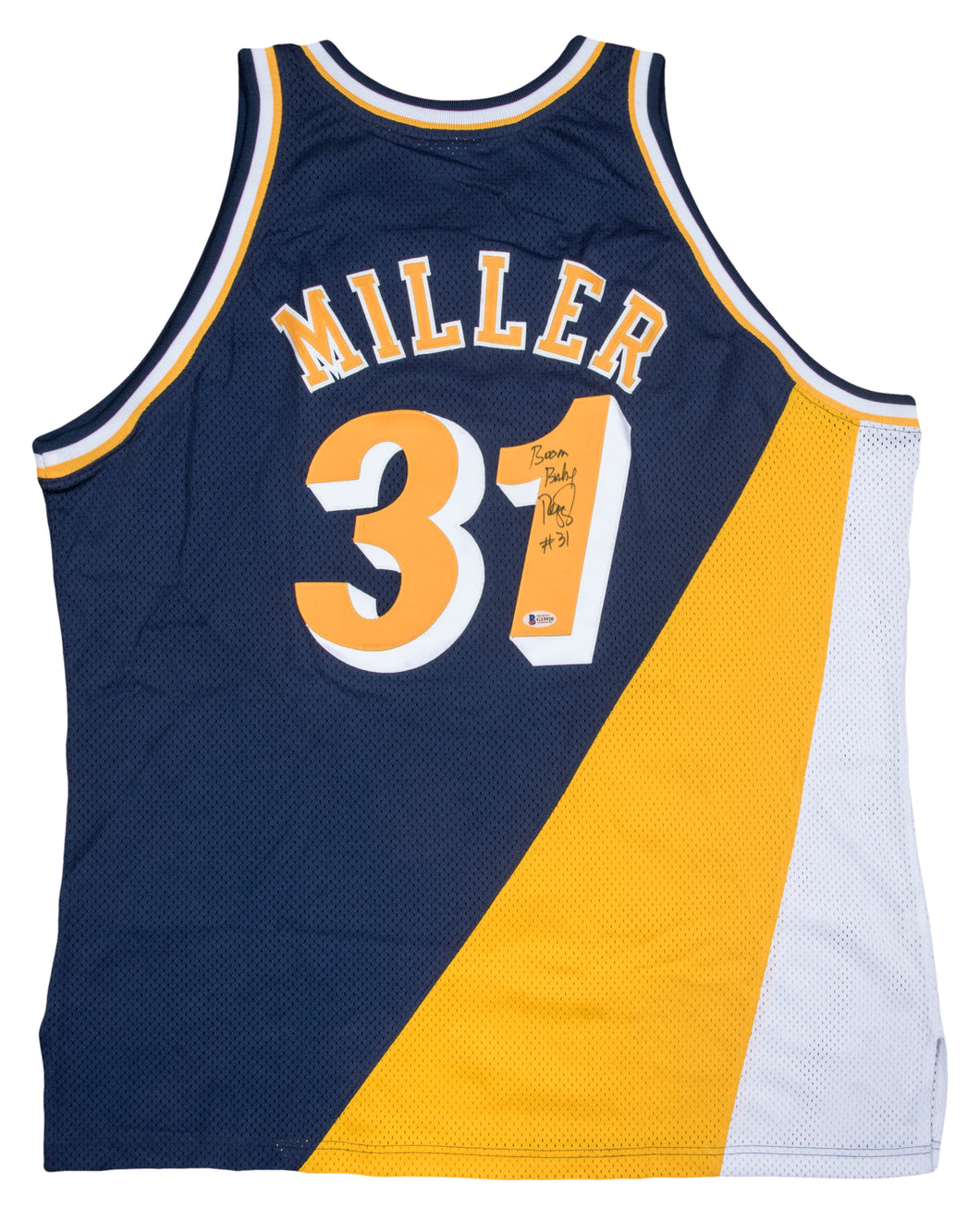 Reggie Miller Autographed Indiana Pacers Jersey