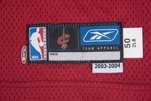 Load image into Gallery viewer, 2003-04 LeBron James Game Used Cleveland Cavaliers Rookie Season Road Jersey