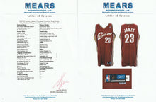 Load image into Gallery viewer, 2003-04 LeBron James Game Used Cleveland Cavaliers Rookie Season Road Jersey
