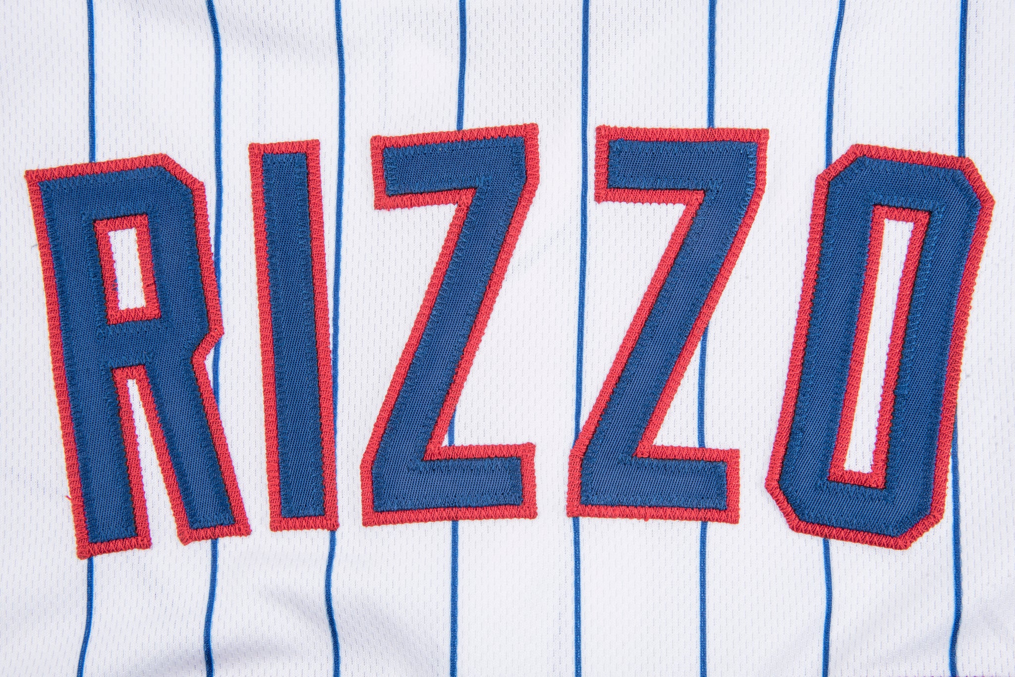 Anthony Rizzo Game-Used Memorial Day Jersey -- Cubs at Padres -- 5/29/17