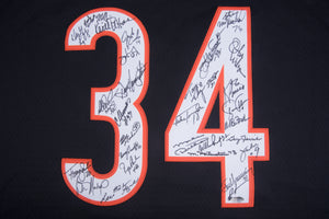 1985 Chicago Bears Team Signed Walter Payton Chicago Bears Jersey With 31 Signatures Including Ditka, Dent, & Singletary