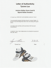 Load image into Gallery viewer, Antoine Walker Game Used &amp; Signed Sneakers