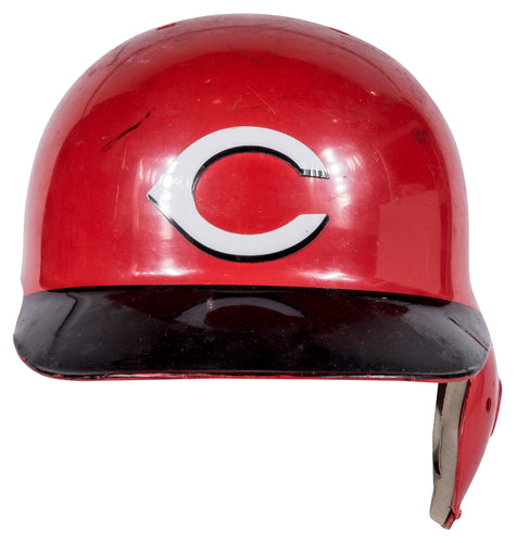 1999 Barry Larkin Game Used Cincinnati Reds Batting Helmet