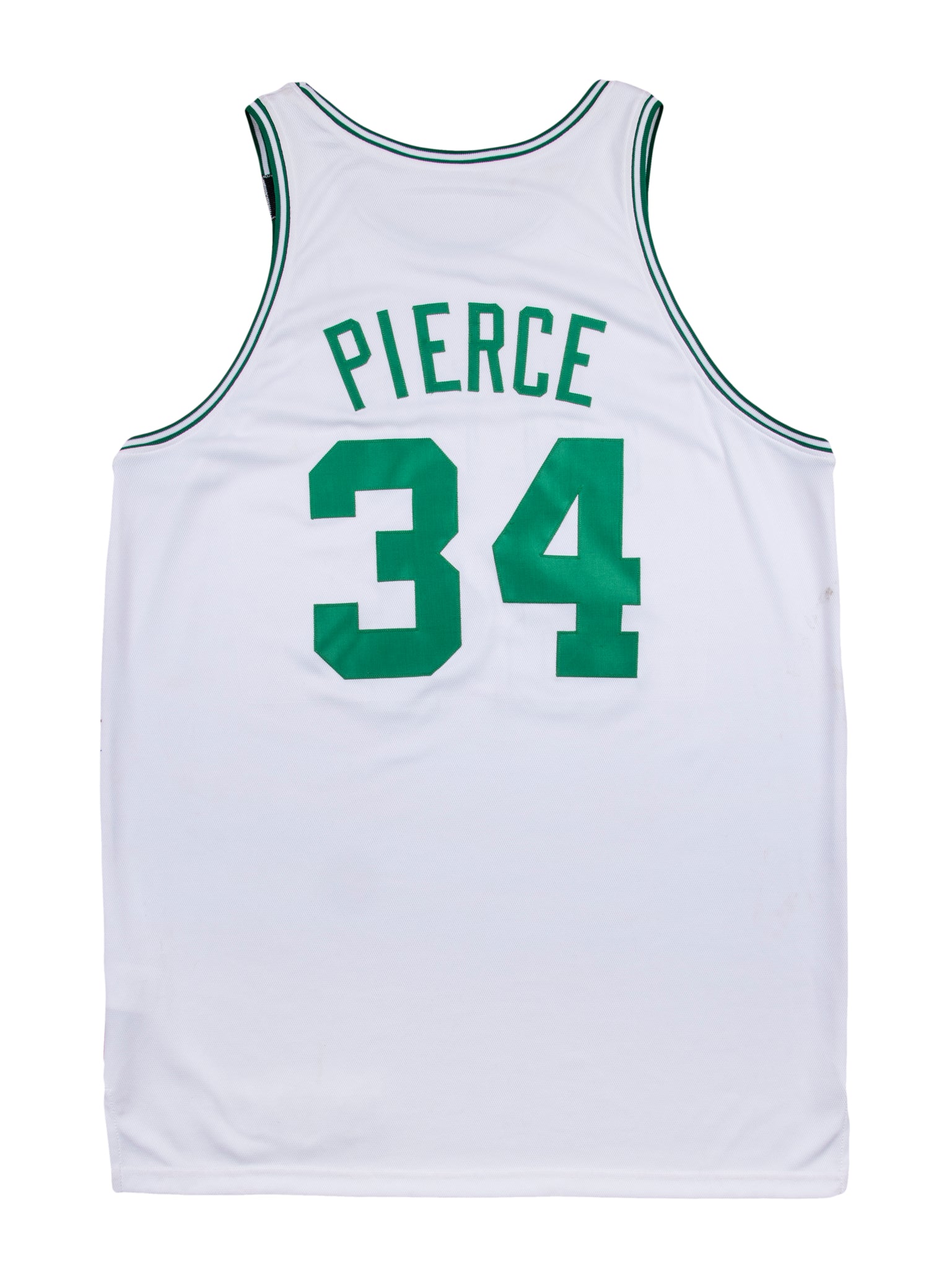 2000-2001 Paul Pierce Game Used and Signed Boston Celtics Home