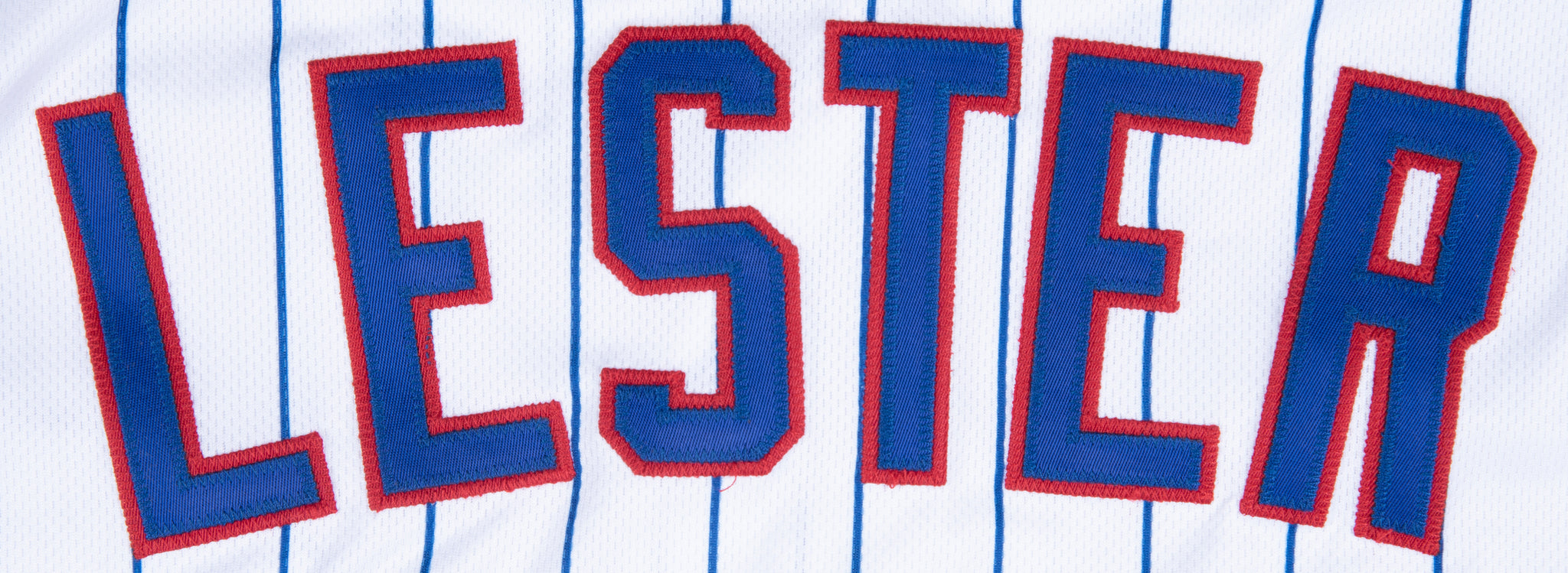2015 Jon Lester Postseason Game Issued & Signed Chicago Cubs Home Jers –  Heartland Sports Memorabilia