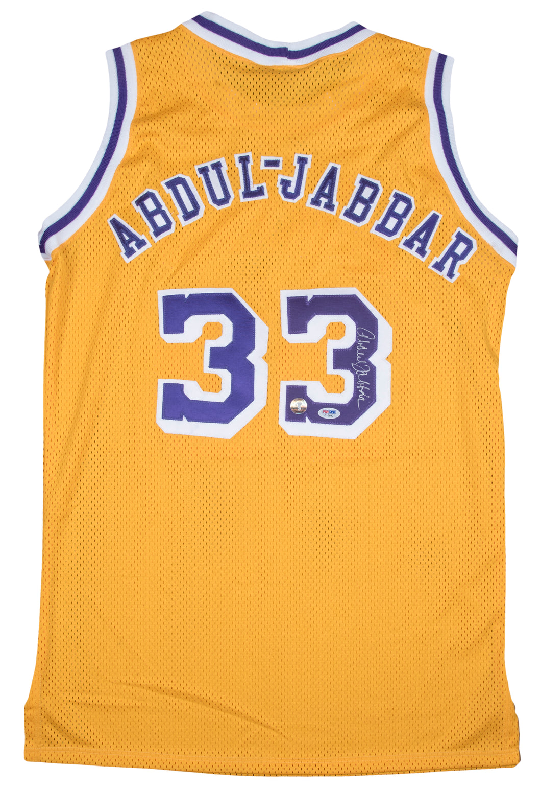 Kareem Abdul-Jabbar Autographed Lakers Jersey