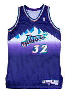 1999-2000 Karl Malone Game Used Utah Jazz Jersey