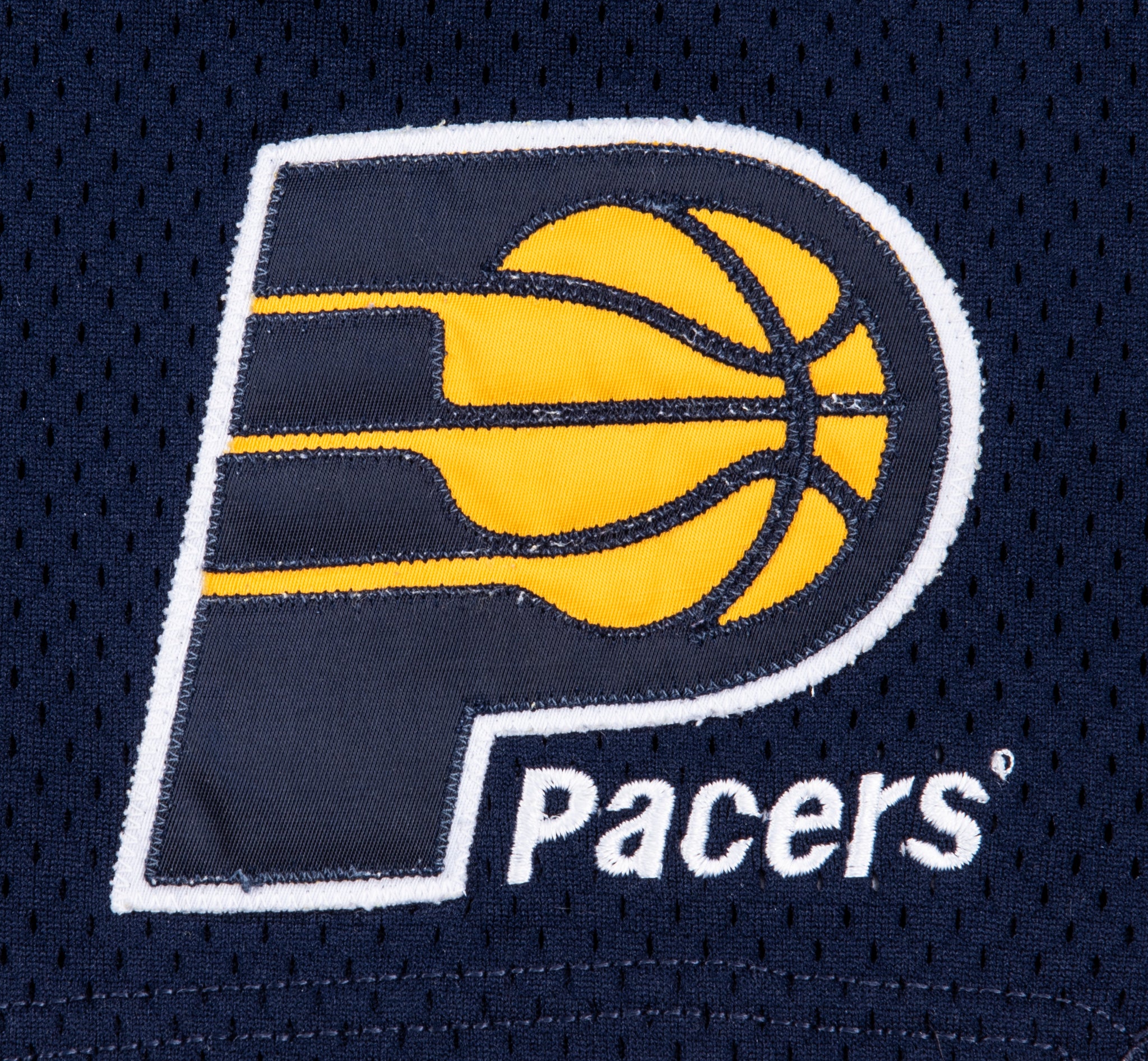 2001-02 Indiana Pacers Blank Game Issued White Jersey 42 DP31864