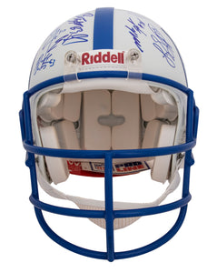 2005 Indianapolis Colts Team Signed Game Model Helmet with 27 Signatures Including Peyton Manning, Dwight Freeney, and Edgerrin James
