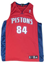Load image into Gallery viewer, Chris Webber Signed Detroit Pistons Red Alternate Jersey