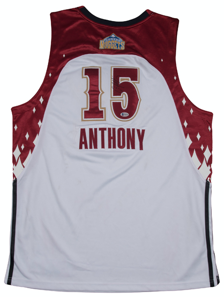 Carmelo Anthony NBA Original Autographed Jerseys for sale
