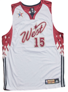 Carmelo Anthony Autographed 2007 Western Conference All-Star Jersey