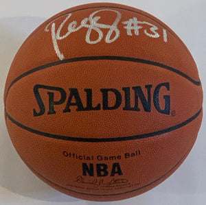 Reggie Miller Autographed Basketball