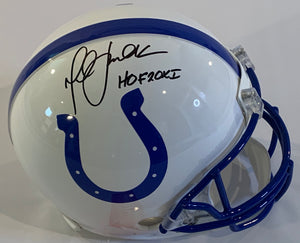 Marshall Faulk Autographed Authentic Helmet