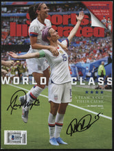 Load image into Gallery viewer, Megan Rapinoe &amp; Alex Morgan Autographed 2019 Sports Illustrated Magazine