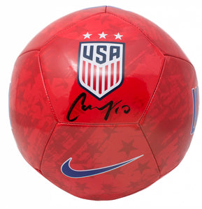 Carli Lloyd Autographed Team USA Logo Nike Soccer Ball