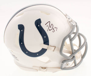 Darius Leonard Signed Indianapolis Colts Speed Mini Helmet