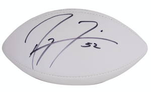 Ray Lewis Autographed Football